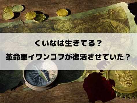 ワンピースくいなは生きてる？死因や革命軍との繋が。